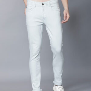 LOCOMOTIVE Men Blue Slim Fit Mid-Rise Clean Look Stretchable Jeans